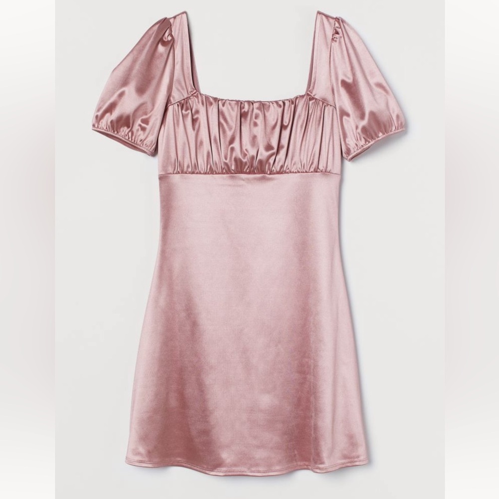H&M PUFF SLEEVES DRESS